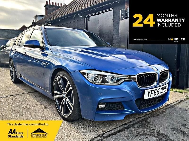 Blue Used 2016 BMW 320 M Sport Estate | £10,790 (Fair price) - Image 1/2