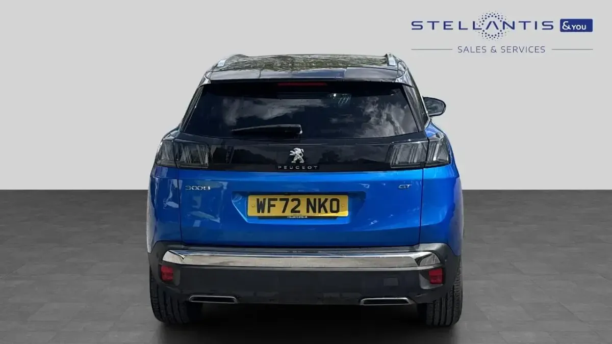 Used Peugeot 3008 GT 129 HP (94 kW) 2022 Blue SUV