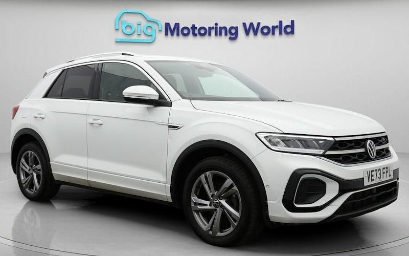 Used VW T-Roc R-line 150 HP (110 kW) 2024 White SUV