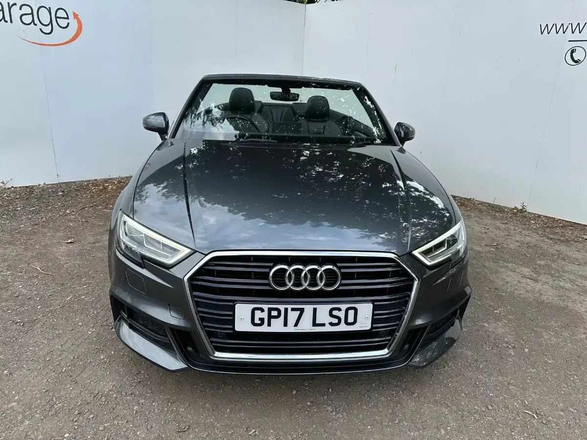 Used Audi A3 Cabriolet S-Line 2017 Grey Cabriolet