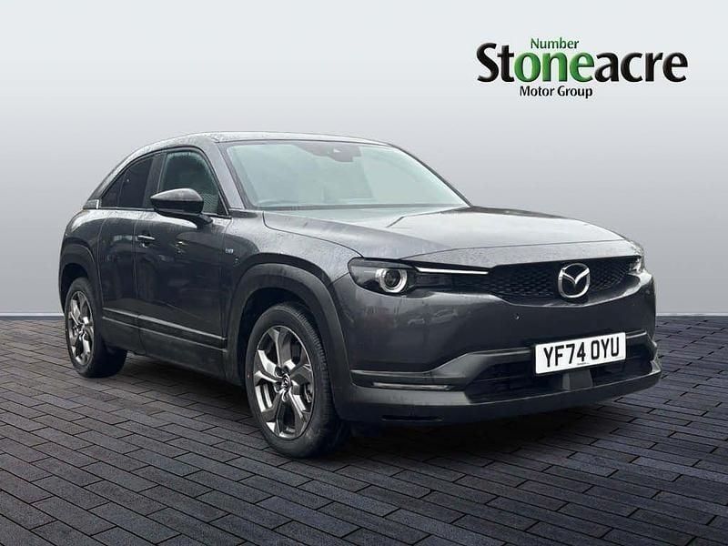 Grey Used 2024 Mazda MX30 Exclusive-Line SUV | £14,995 (Fair price) - Image 1/3