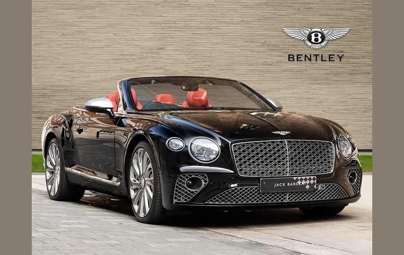 Used Bentley Continental GT Convertible 542 HP (398 kW) 2022 Black Cabriolet
