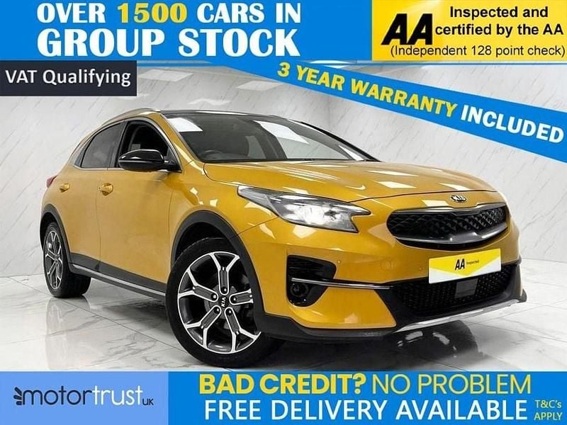 Used Kia XCeed First Edition 139 HP (102 kW) 2021 Yellow SUV