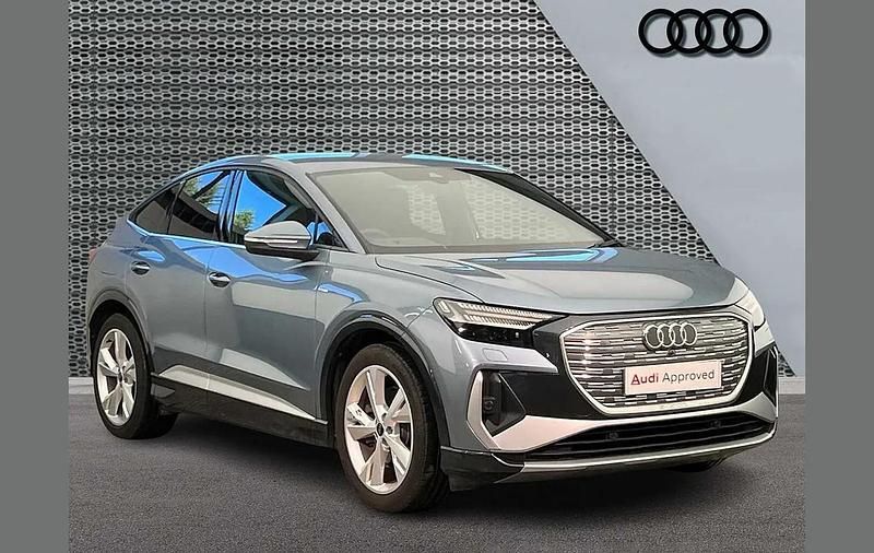 Used Audi Q4 Sportback e-tron S-Line 206 kW (281 HP) 2024 Blue SUV