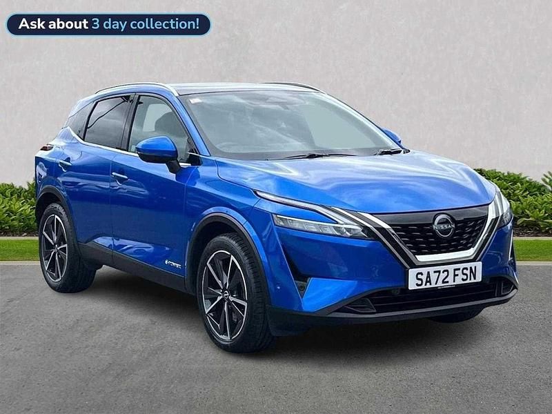 Blue Used 2022 Nissan Qashqai Tekna SUV | £23,985 (A bit pricey) - Image 1/4