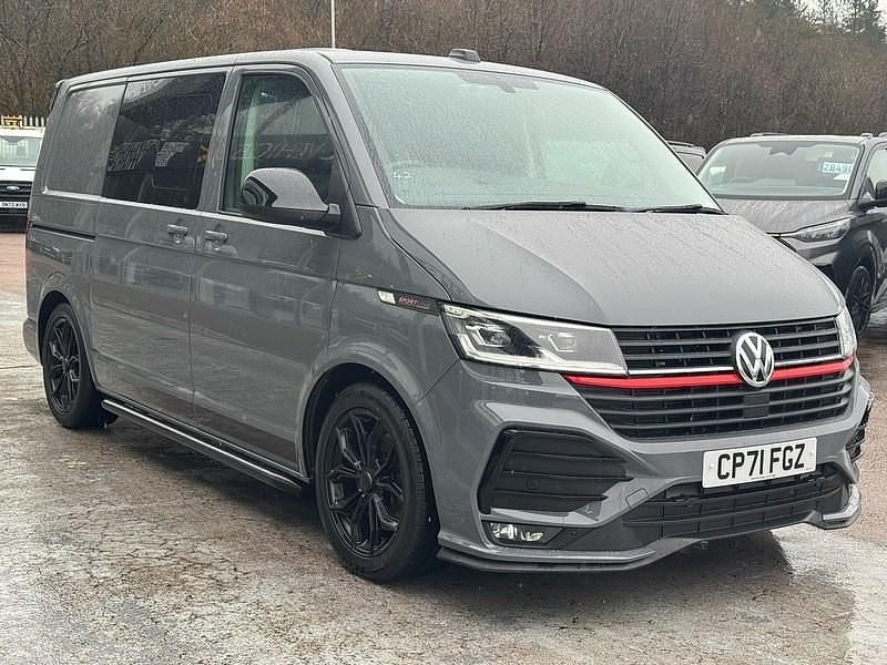 Used VW Transporter Black Edition 204 HP (150 kW) 2021 Grey Van