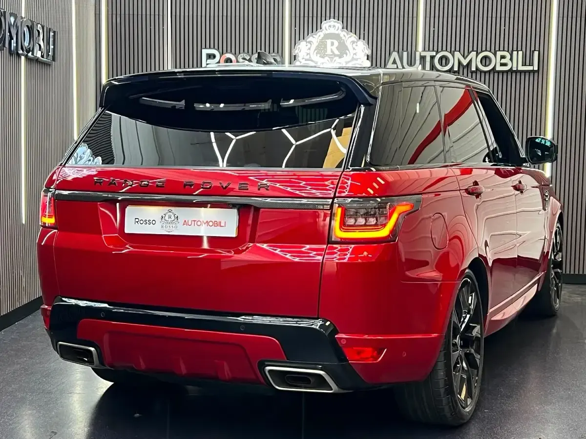 Used Land Rover Range Rover Sport S 400 HP (294 kW) 2019 Red SUV