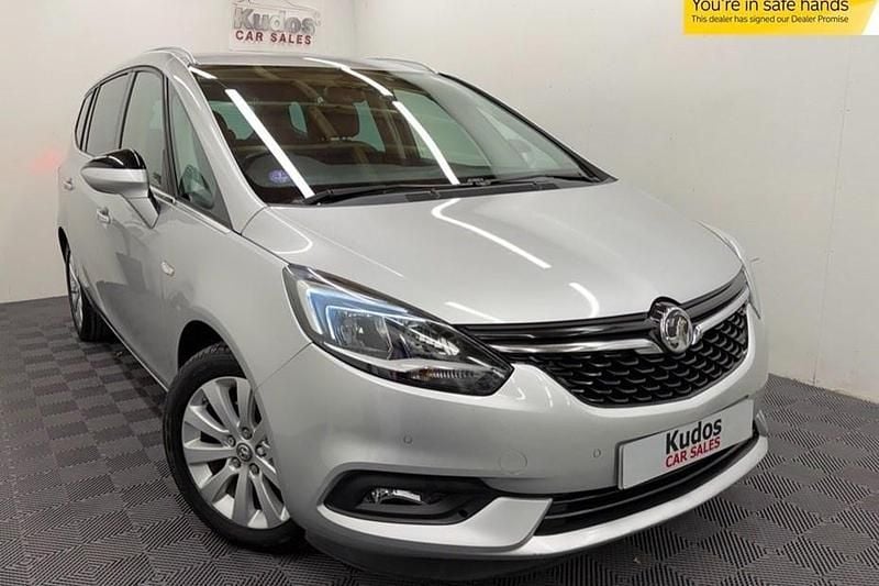 Silver Used 2018 Vauxhall Zafira Tourer MPV | £6,990 (Fair price) - Image 1/1