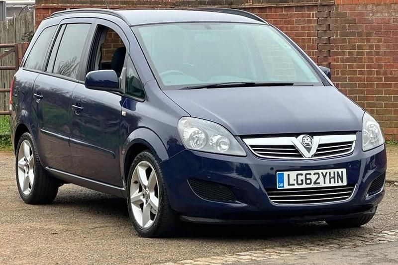 Used Vauxhall Zafira 115 HP (84 kW) 2012 Blue MPV
