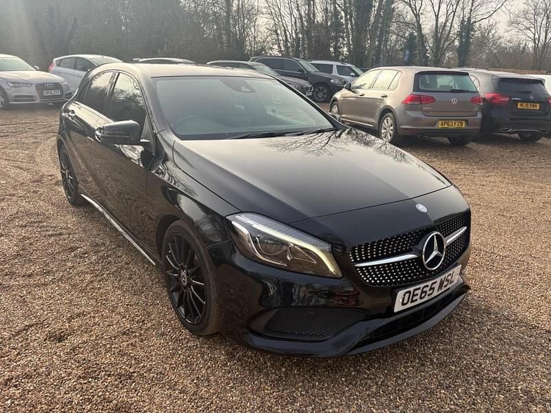 Used Mercedes A200 AMG Line Premium 2016 Black Hatchback