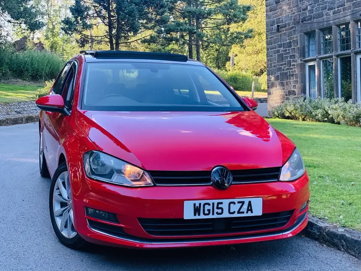 Used VW Golf VII GT 2015 Red Hatchback