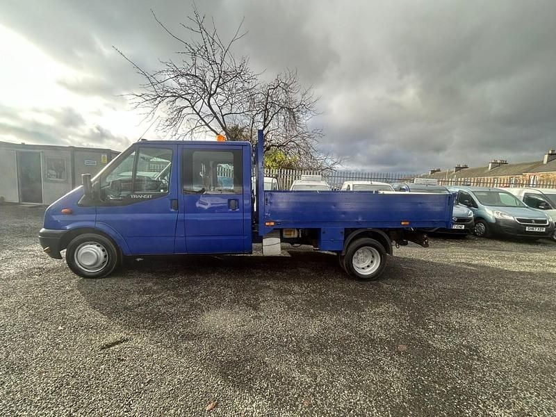 Used Ford Transit 125 HP (91 kW) 2014 Blue Cabriolet