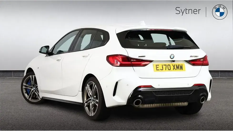 Used BMW M135 Shadowline 306 HP (225 kW) 2020 White Hatchback