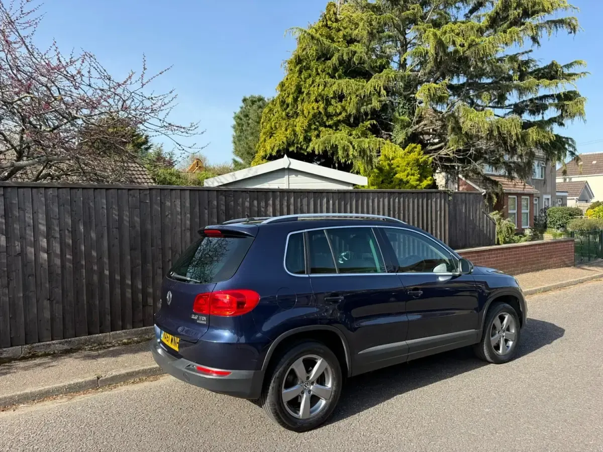 Używany VW Tiguan 2011 Niebieski SUV