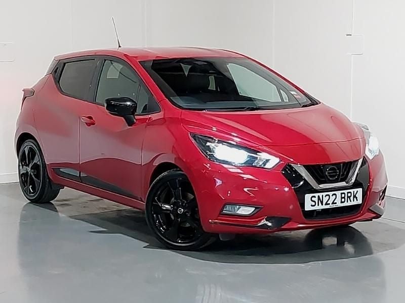 Used Nissan Micra 92 HP (67 kW) 2022 Red Hatchback