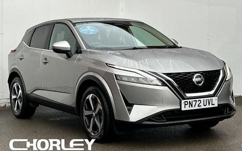 Silver Used 2022 Nissan Qashqai N-Connecta SUV | £18,011 (Fair price) - Image 1/4