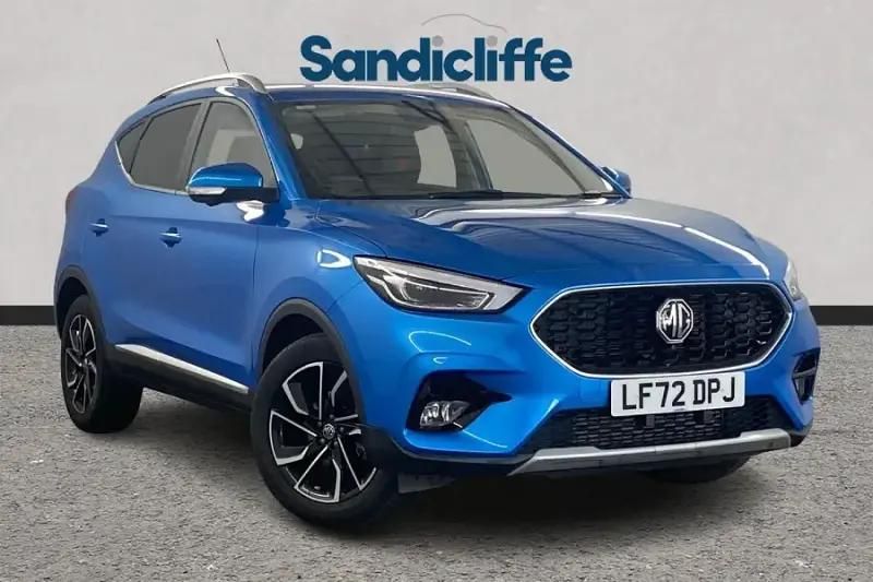 Blue Used 2023 MG ZS Exclusive Sedan | £15,746 (Good price) - Image 1/4