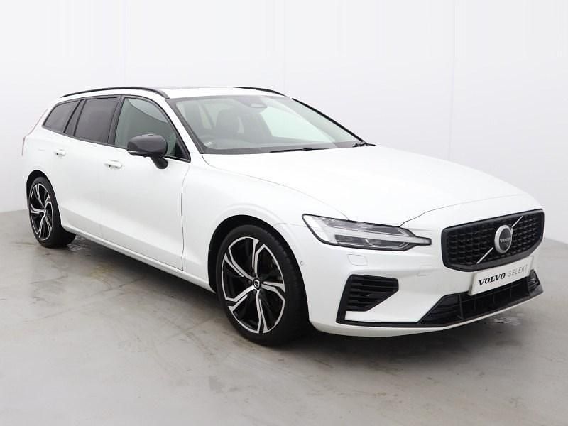 Used Volvo V60 Ultimate 350 HP (257 kW) 2023 White Estate