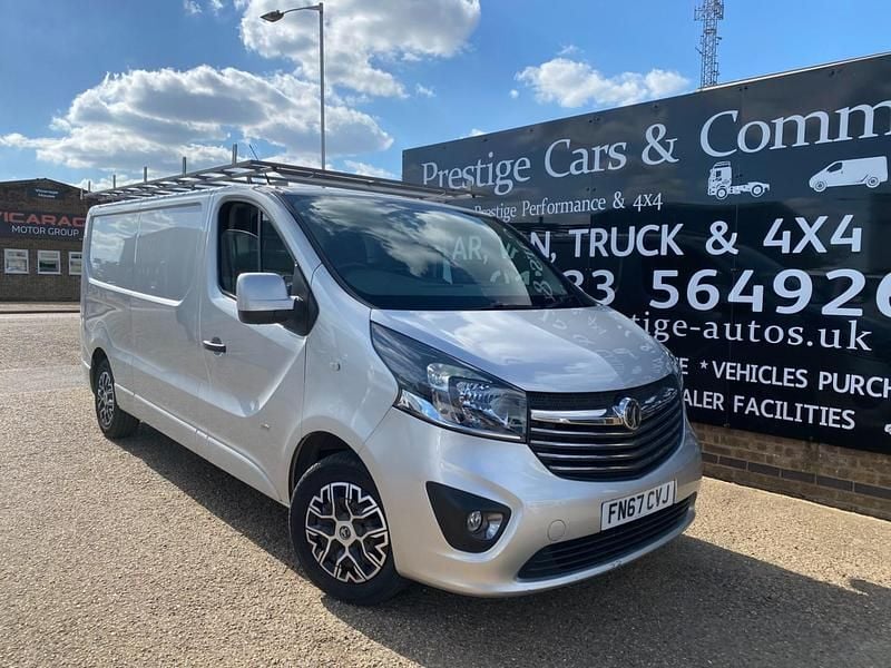Silver Used 2017 Vauxhall Vivaro Sportive Van | £8,750 (Good price) - Image 1/4