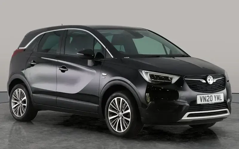 Used Vauxhall Crossland X S 110 HP (80 kW) 2020 Black SUV