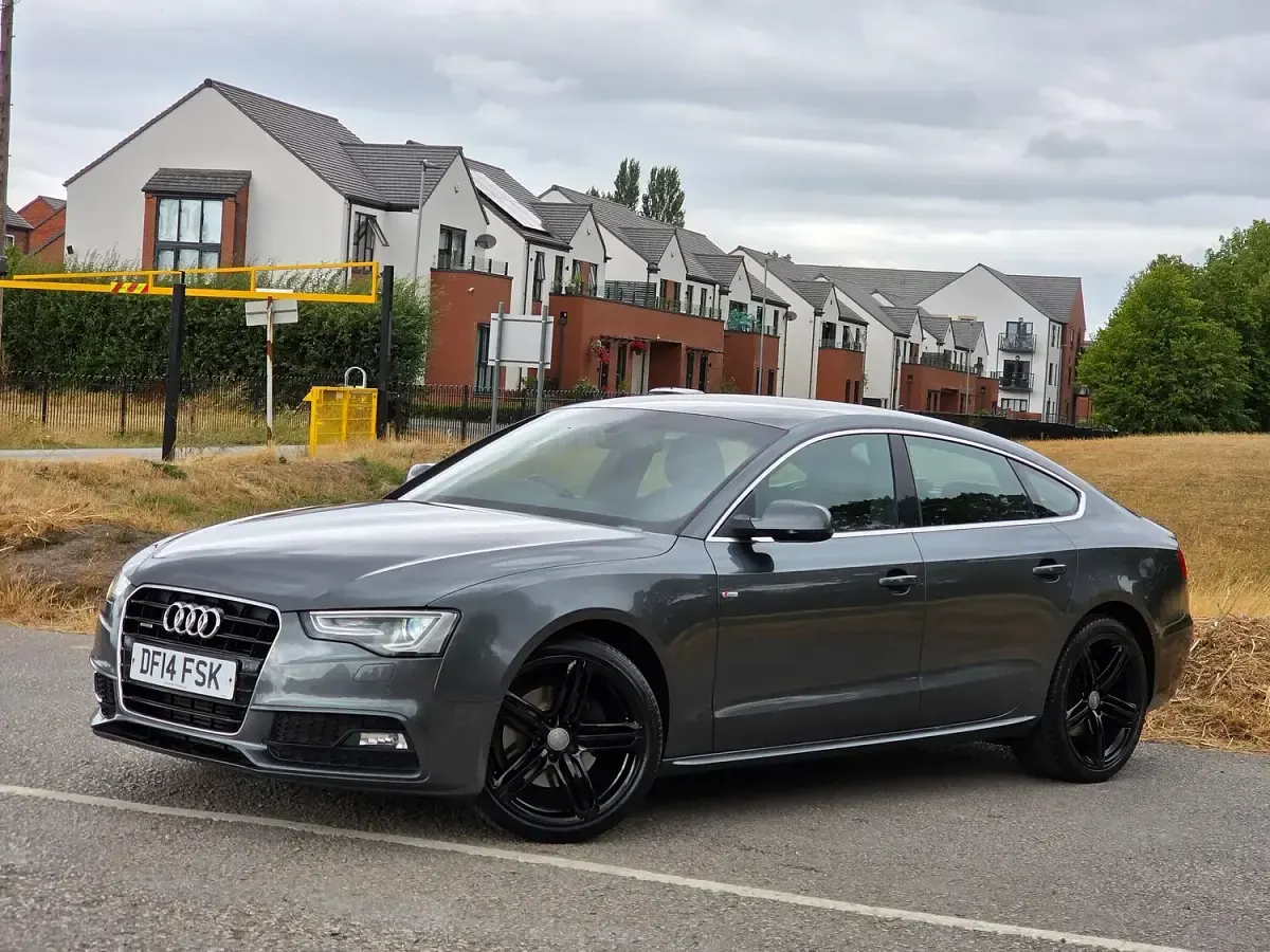 Used Audi A5 S-Line 177 HP (130 kW) 2014 Grey Coupe
