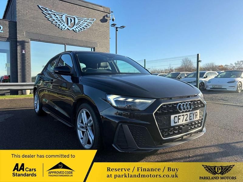 Black Used 2023 Audi A1 Sportback S-Line Hatchback | £16,995 (Fair price) - Image 1/4