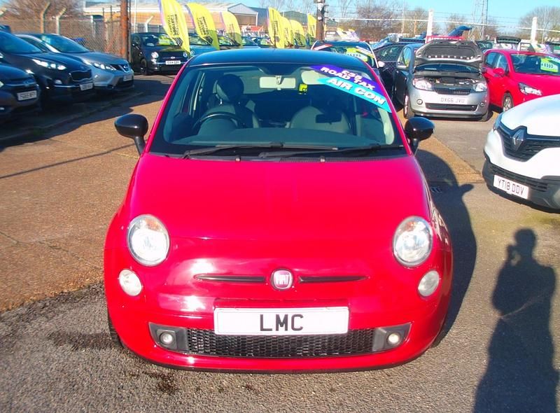 Used Fiat 500 Sport 69 HP (50 kW) 2009 Red Hatchback