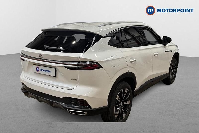 White New 2025 MG HS Trophy SUV | £22,999 (Expensive) - Image 1/4