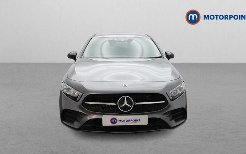Used Mercedes A250 AMG line 218 HP (160 kW) 2021 Grey Hatchback