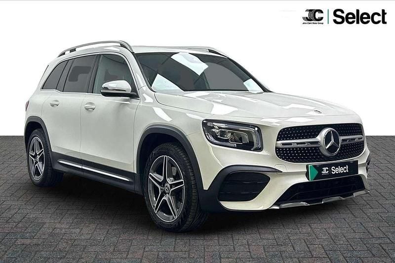 White Used 2021 Mercedes GLB200 AMG line SUV | £24,000 (Fair price) - Image 1/4