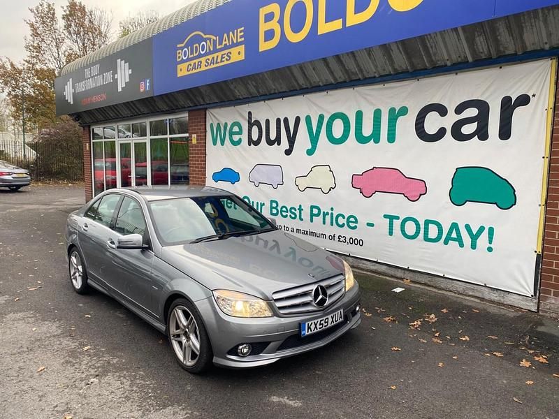 Silver Used 2009 Mercedes C220 Sedan | £3,999 (Fair price) - Image 1/4
