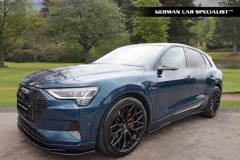 Used Audi e-tron 300 kW (408 HP) 2020 Galaxy blue SUV