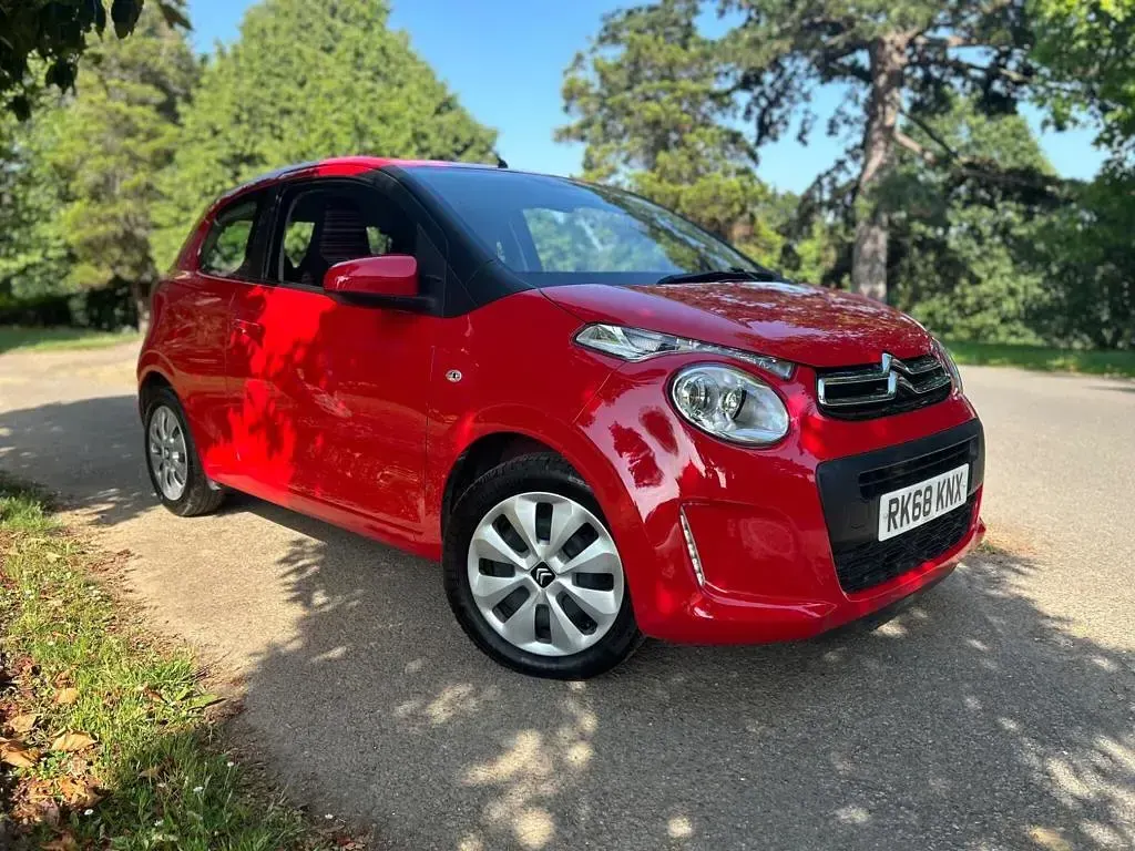 Used Citroën C1 Feel 2018 Red Hatchback