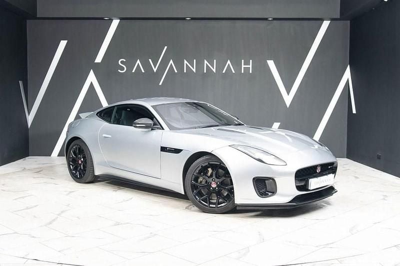 Used Jaguar F-Type R-Dynamic 300 HP (220 kW) 2019 Silver Coupe