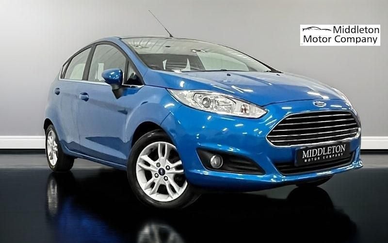 Begagnad Ford Fiesta Zetec 82 HK (60 kW) 2017 Halvkombi