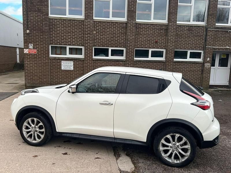 Used Nissan Juke Tekna 2014 White SUV
