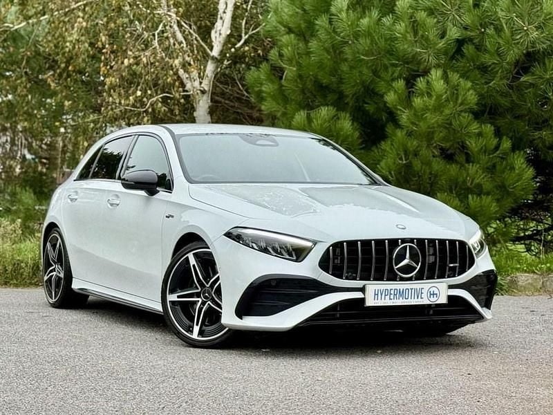 White Used 2023 Mercedes A35 AMG Premium Hatchback | £31,995 (Fair price) - Image 1/4