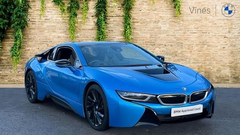 Blue Used 2017 BMW i8 Coupe | £39,750 (Fair price) - Image 1/4