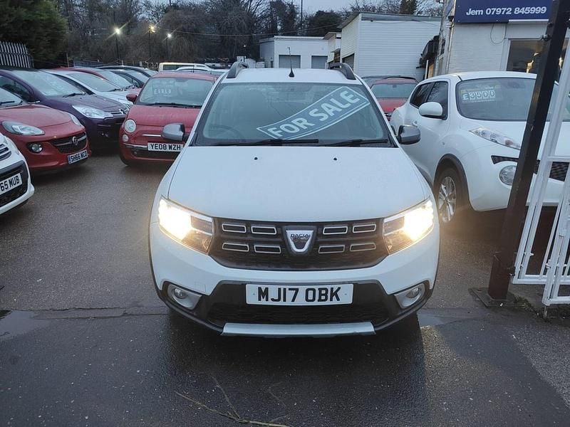 Used Dacia Sandero Ambiance 2017 White Hatchback