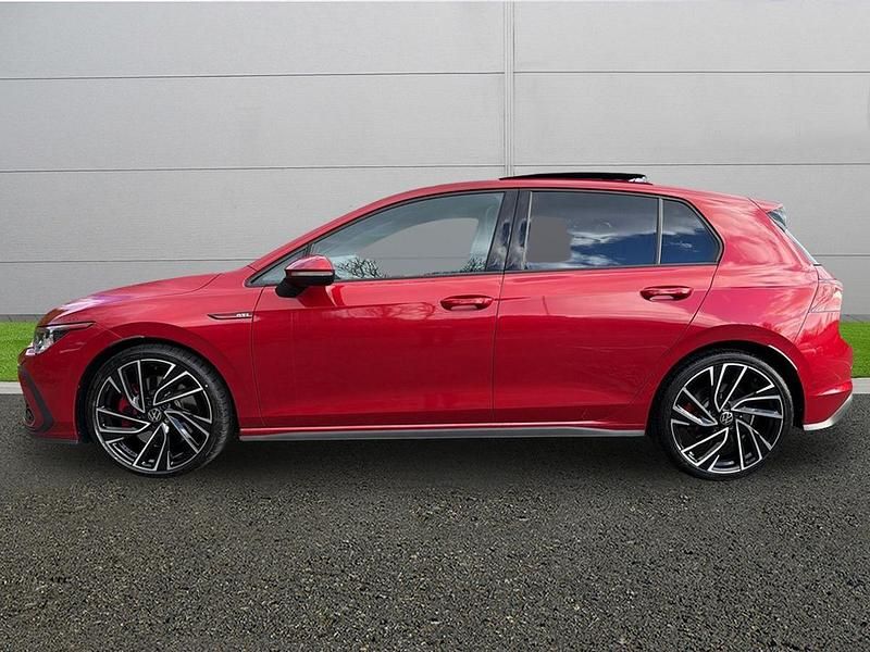 Used VW Golf VII GTI 2021 Red Hatchback