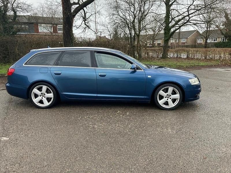 Begagnad Audi A6 S-Line 180 HK (132 kW) 2006 Blå Kombi