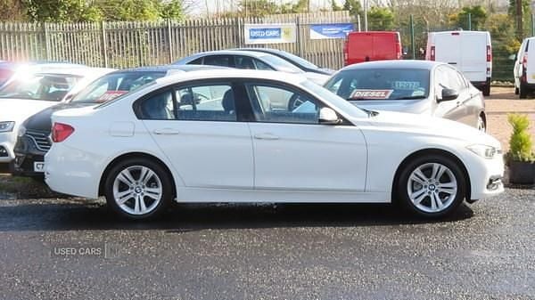 Used BMW 320 Sport Line 2017 White Sedan