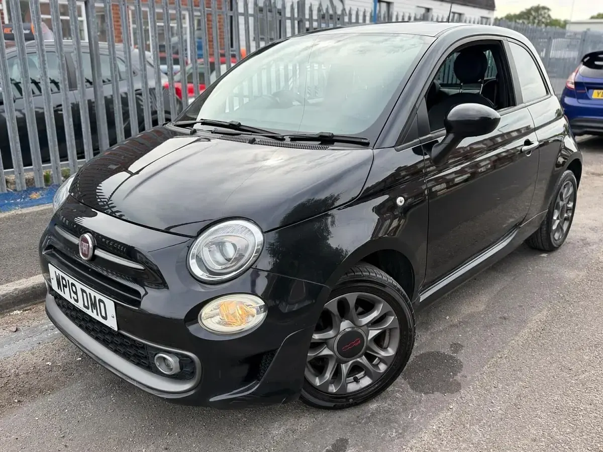 Used Fiat 500 S 69 HP (50 kW) 2019 Black Hatchback