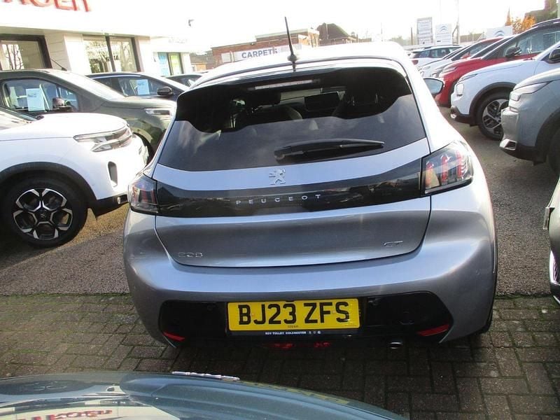 Used Peugeot 208 GT 99 HP (72 kW) 2023 Grey Hatchback