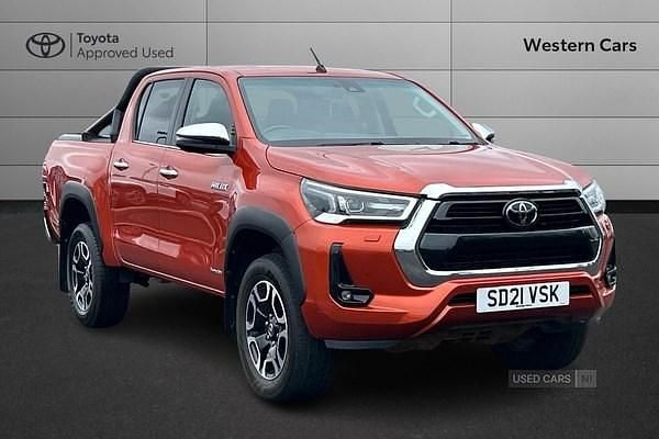Used Toyota HiLux 2021 Orange Pickup