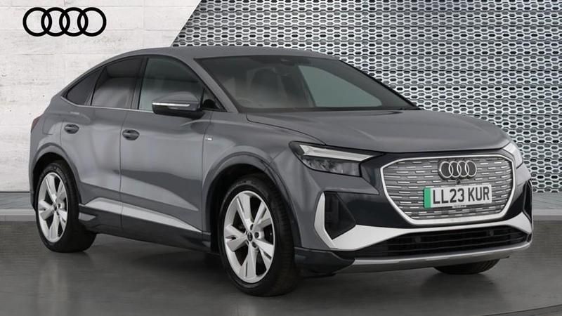 Used Audi Q4 e-tron S-Line 125 kW (170 HP) 2023 Grey SUV
