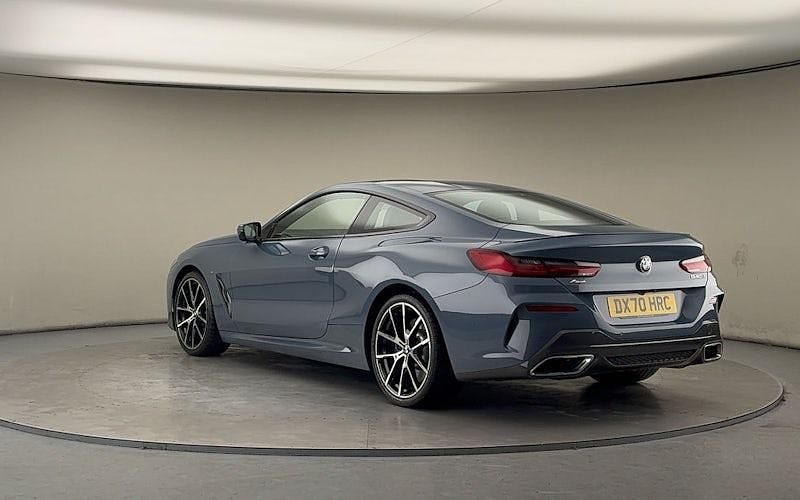 Begagnad BMW 840 Comfort Edition 320 HK (235 kW) 2020 Blå Sportkupé