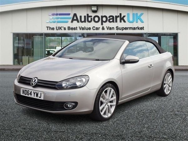 Silver Used 2015 VW Golf Cabriolet GT Cabriolet | £8,295 (Fair price) - Image 1/1