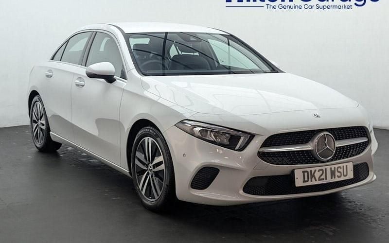White Used 2020 Mercedes A200 Executive Sedan | £16,350 (Good price) - Image 1/4
