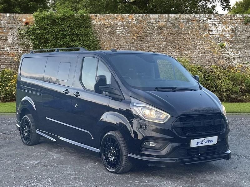 Black Used 2020 Ford Transit Custom Limited Van | £14,999 (Fair price) - Image 1/4